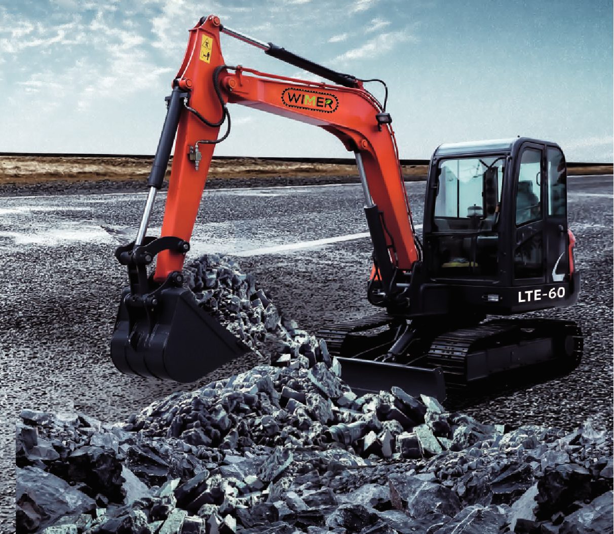 Miniexcavadora LTE-60