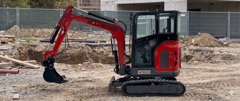 Miniexcavadora WTE025